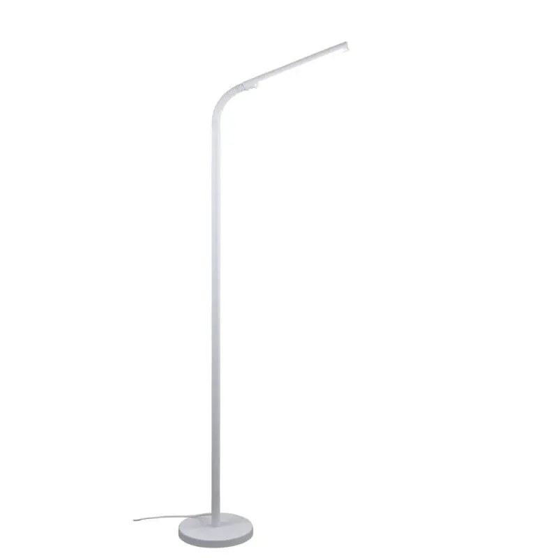 Lámpara de pie Word LED 8w 3000k integrado acabado blanco estilo moderno 25cm Ø Compra Hoy