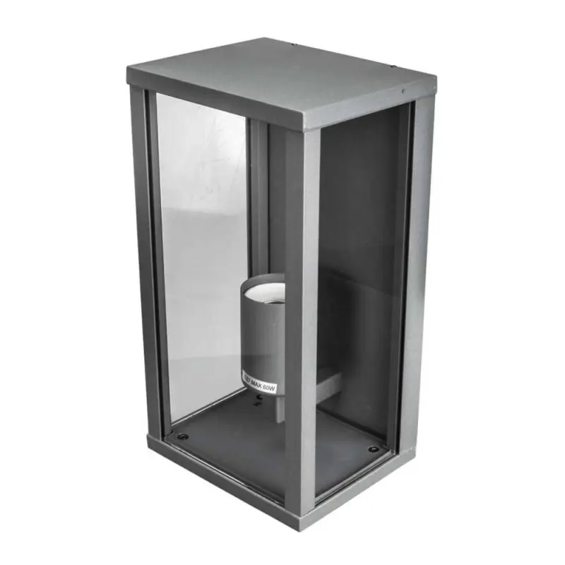Aplique de pared Candela Gris oscuro 1XE27 exterior IP44 estilo moderno Bestseller