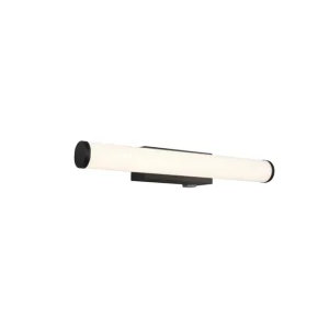 Imprescindible (Must-Have) Aplique de baño Trio Mattimo LED negro mate 3000K IP44 283270132