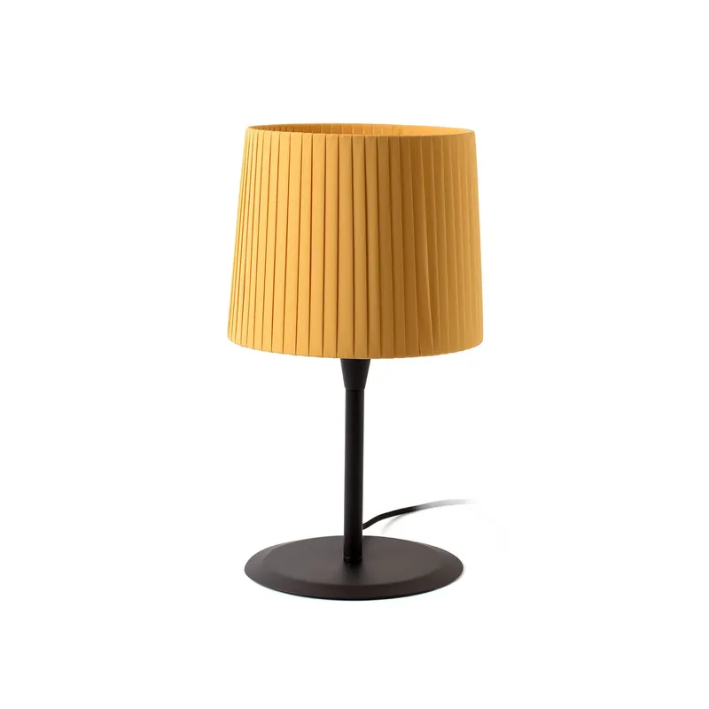 Lámpara de mesa Faro Samba E27 LED amarillo 64311-39 Envío Inmediato