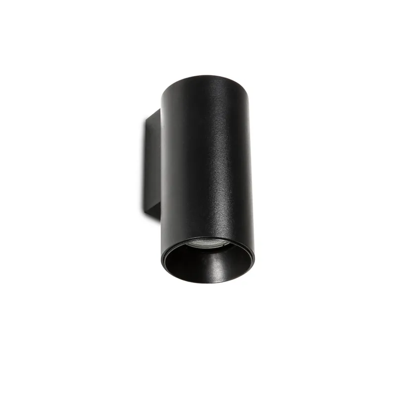 Venta Final Lámpara de pared aplique Faro Stan GU10 LED negro mate 43749