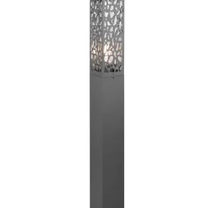 Popular Baliza de exterior Trio Cooper acero inoxidable antracita IP44 100cm 4