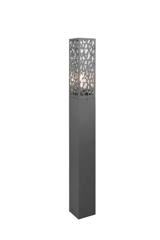 Popular Baliza de exterior Trio Cooper acero inoxidable antracita IP44 100cm 4
