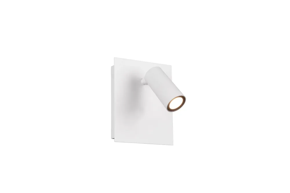 Favorito De Clientes Trio Tunga Aplique de pared exterior LED de aluminio blanco mate 2