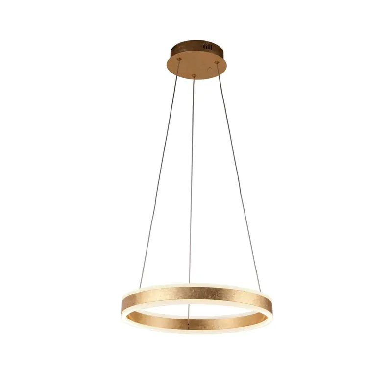 Lámpara de techo colgante Schuller Helia pan de oro 3000K Ø50cm Ordenar Ahora Mismo