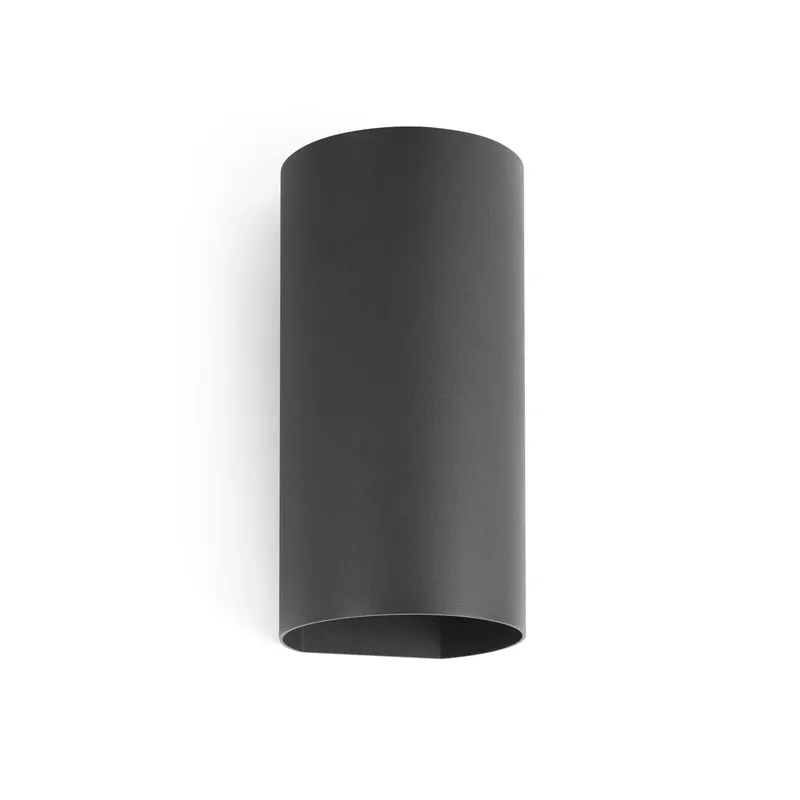 Aplique de exterior Faro Bruc 24cm LED gris oscuro 3000K IP54 73° opal 70828 Gran Oferta