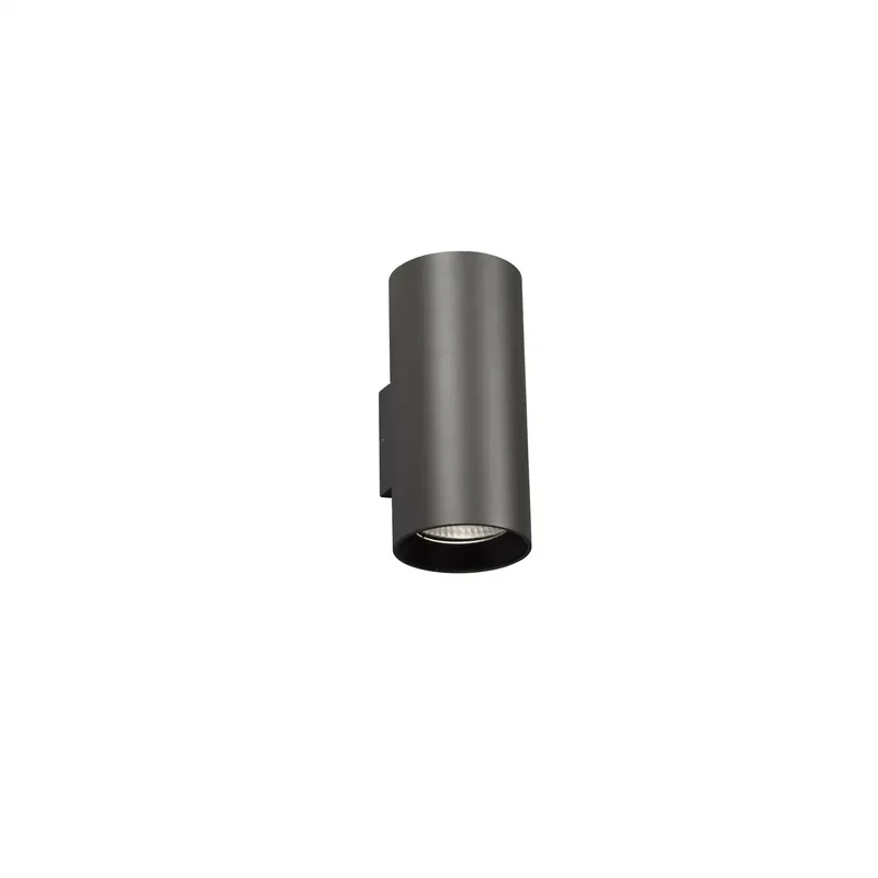Aplique de exterior Faro Thon 30cm 2 luces LED gris oscuro 3000K IP55 18° opal 70284 A Buen Precio