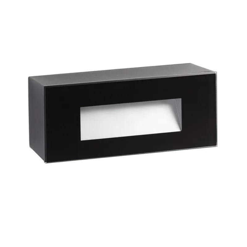 Empotrable de pared exterior Faro Dart LED negro mate 2700K IP65 100° rct 70278 Barato