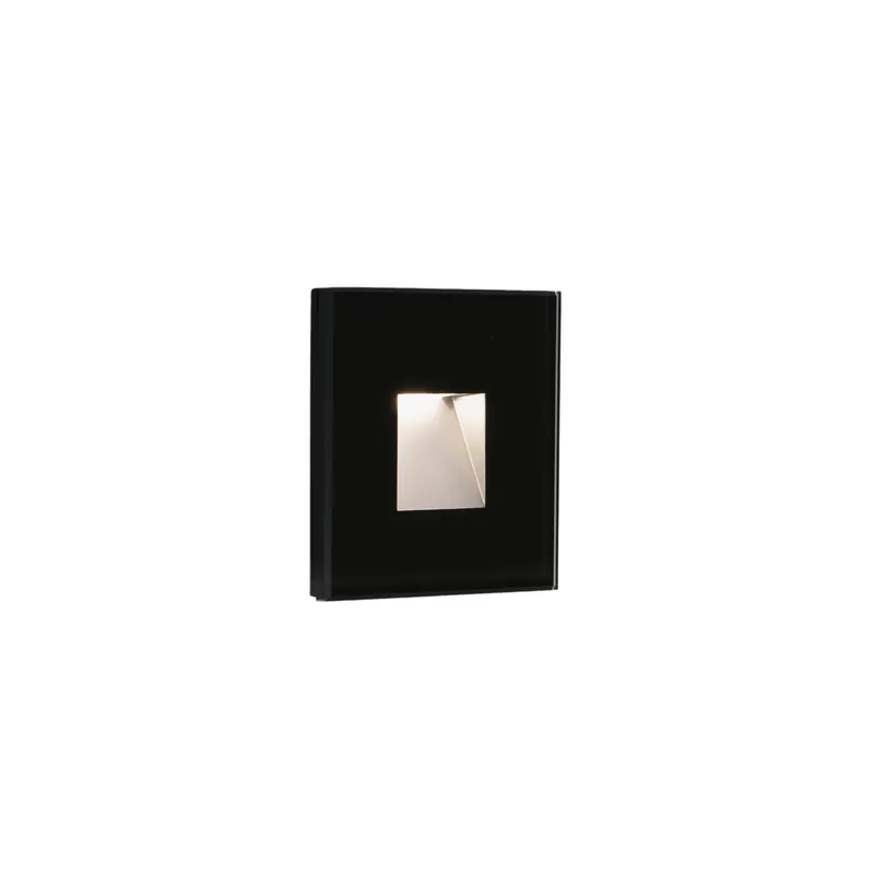 No Te Lo Pierdas Empotrable de pared exterior Faro Dart LED negro mate 2700K IP65 100° sq 70273