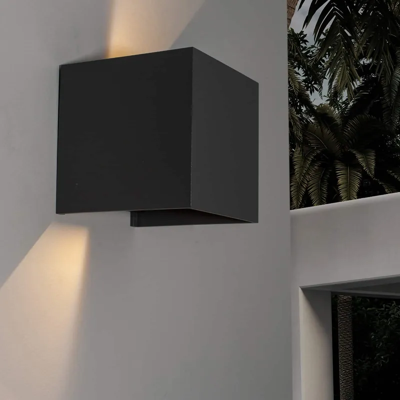 Mantra Davos Aplique exterior LED 4x6W 3000K IP54 gris oscuro 7815 Última Oportunidad
