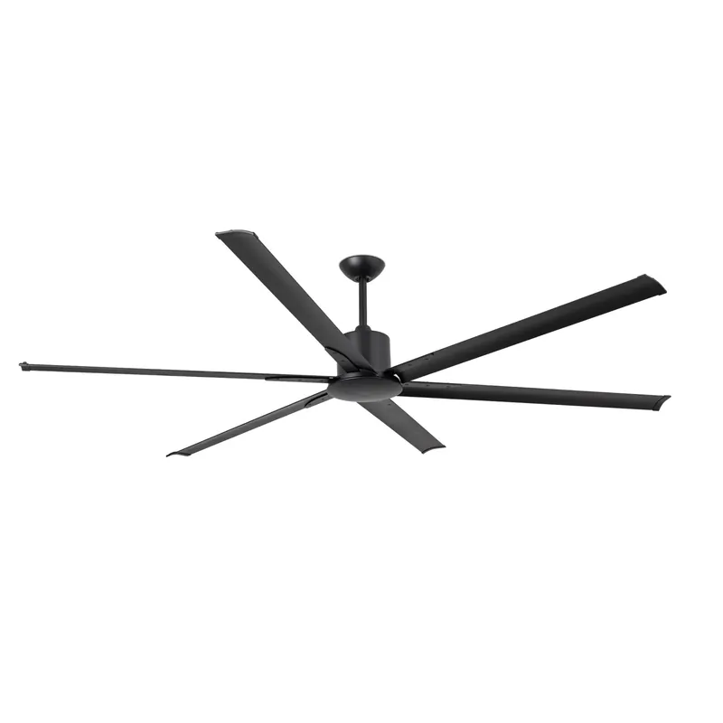 Ventilador de techo sin luz Faro Andros motor DC negro mate Ø213cm 6 palas 33414A Stock Limitado