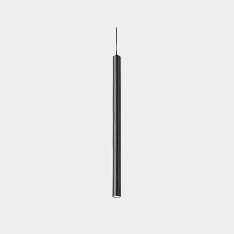 Stock Limitado Lámpara de techo colgante LedsC4 Stylus Surface LED negro 3000K 60cm 00-A017-05-05