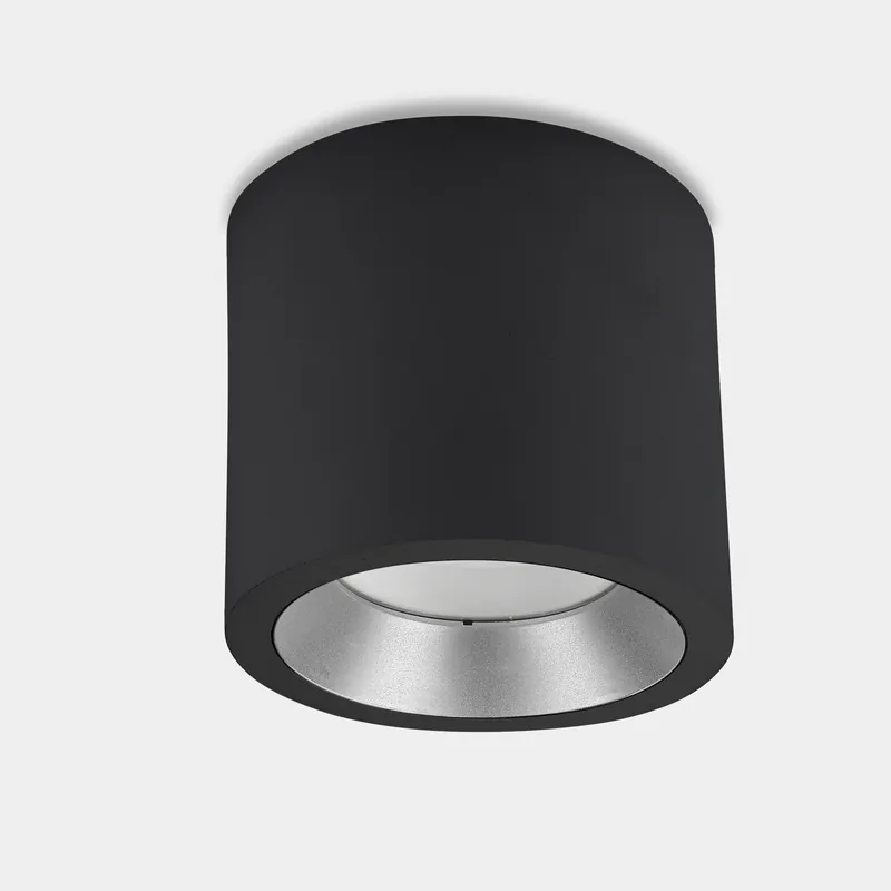 Plafón de exterior LedsC4 Cosmos Led gris urbano 4000K IP66 Ø12,6cm 15-9790-Z5-CM Bestseller