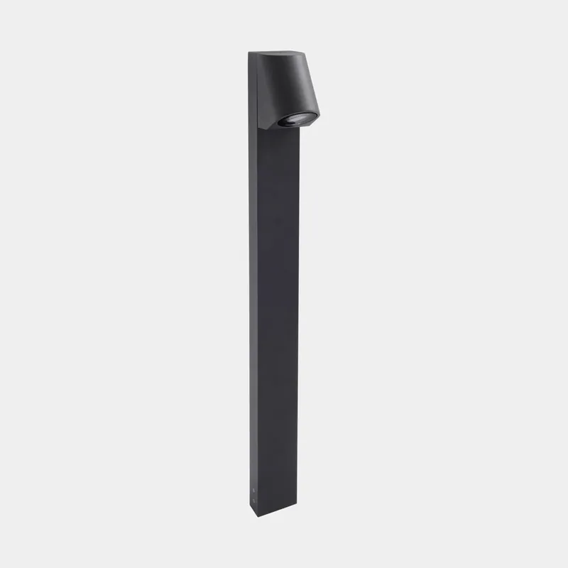 Descuento Baliza de exterior LedsC4 Eko Inclined GU10 gris urbano IP66 55-E111-Z5-37