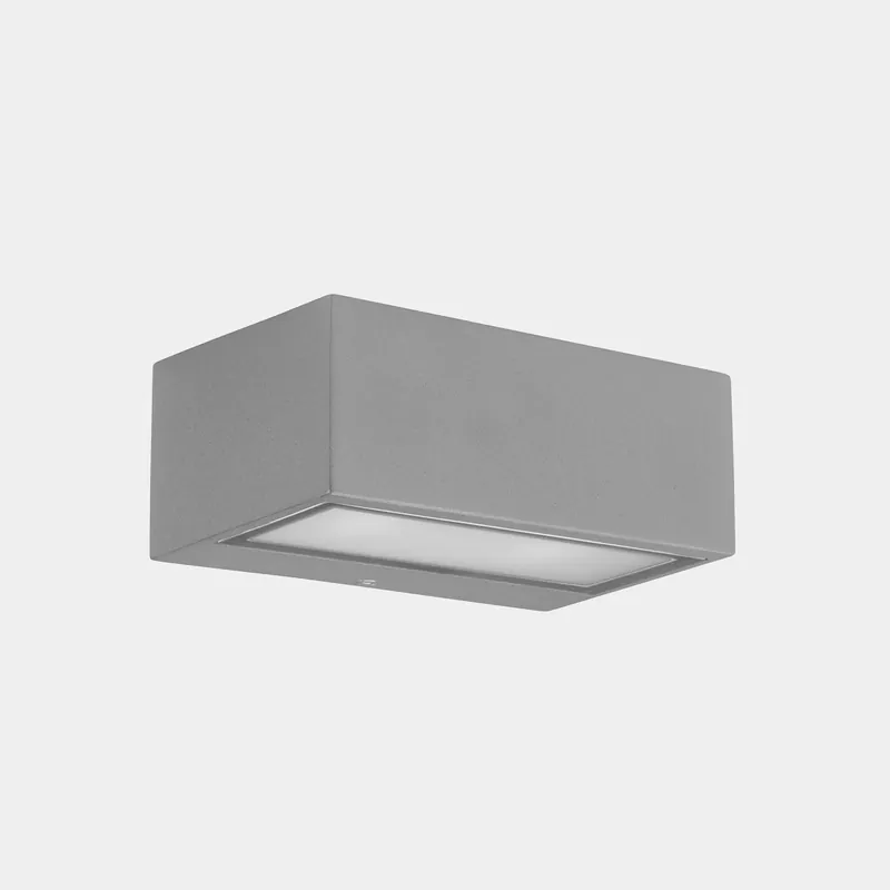 Directo De Fábrica Aplique de exterior LedsC4 Nemesis Led gris CCT regulable IP65 22cm 05-E027-34-EH