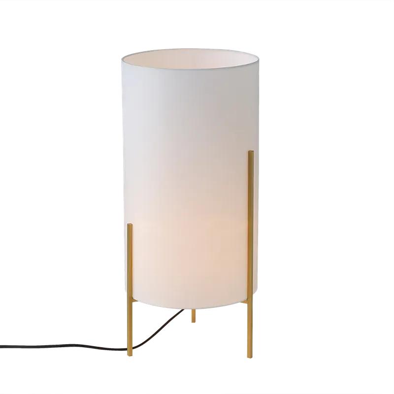Envío Inmediato ACB Naos Sobremesa grande LED E27 15W oro tecnico con interruptor S8191180O
