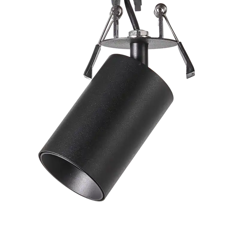 Alta Calidad ACB Zoom Empotrable Negro Texturado GU10 8W Orientable E37640N