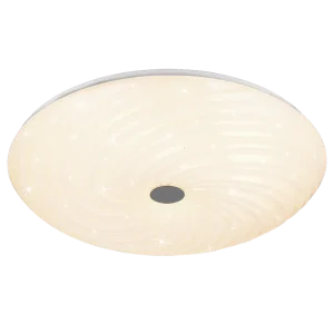 Alta Calidad Plafón de techo Trio Gravity LED blanco CCT regulable con mando Ø57,5cm R67695800