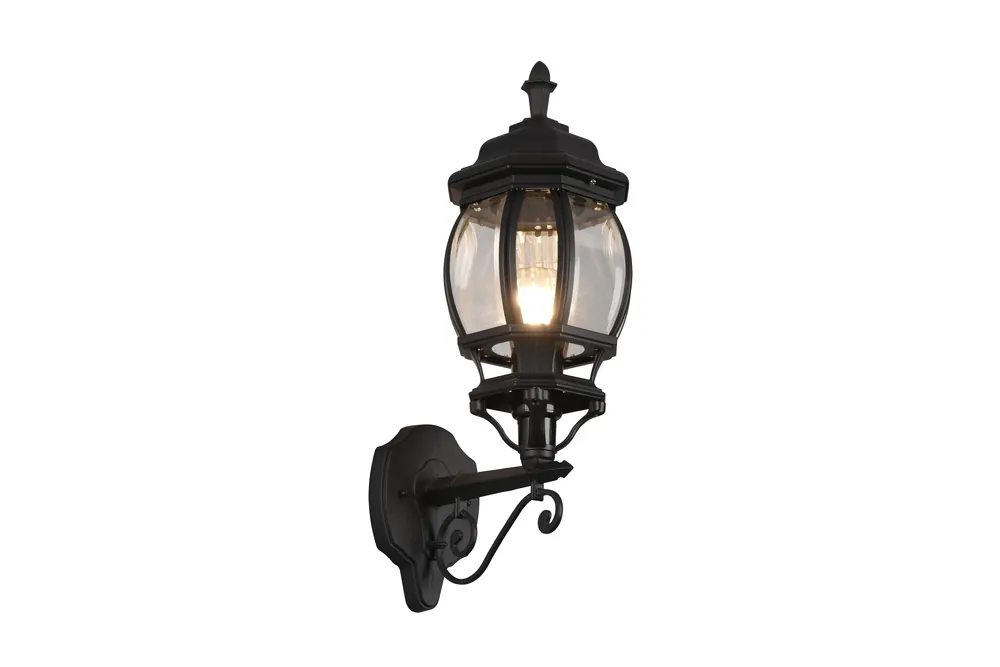 Disponible Ahora Aplique de exterior Trio Elvo negro mate IP44 49,5cm 206967132
